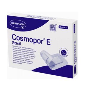 Medicazione con tampone assorbente COSMOPOR E 10* 8cm 25 pz.